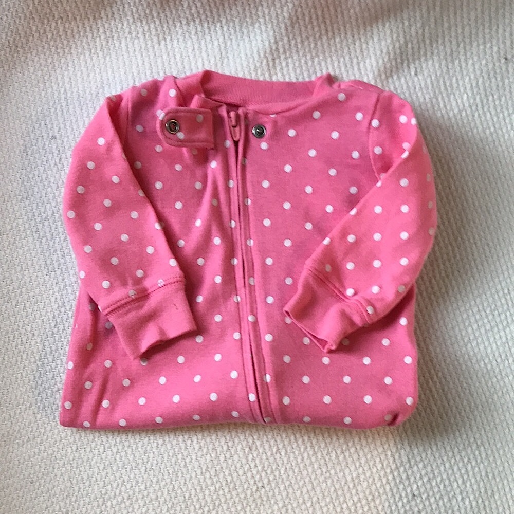 CARTER’S | Baby Girls Pink Polkadot Bodysuit | 3M